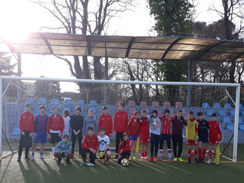 Tekma med U13 proti U14 je bila polna preobratov
