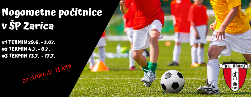 Nogometne počitnice v ŠP Zarica ⚽️