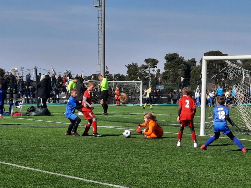 Ekipa U9 po turnirju Umag Trophy 2022
