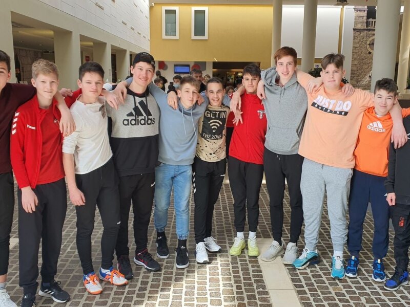 Ekipa U15 na pripravah v Umagu