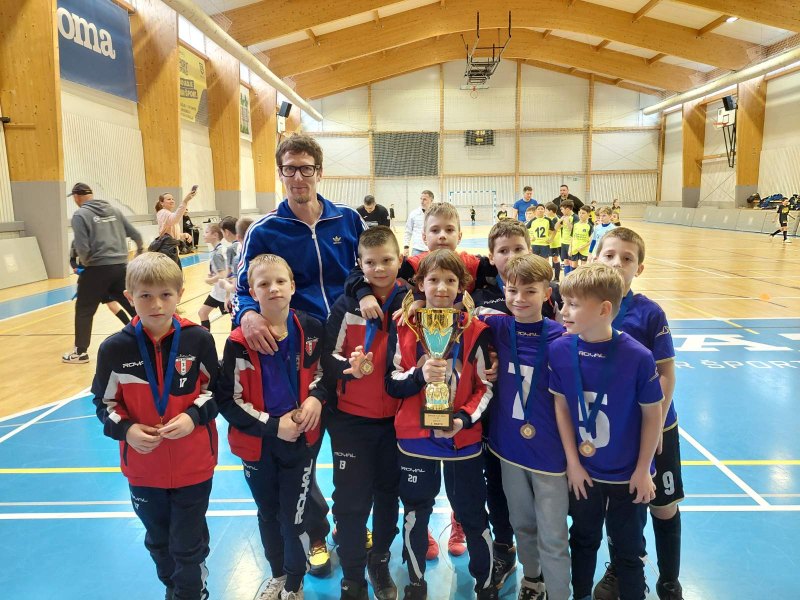 U10 osvojili 3. mesto v zimski ligi Baza Ljubljana
