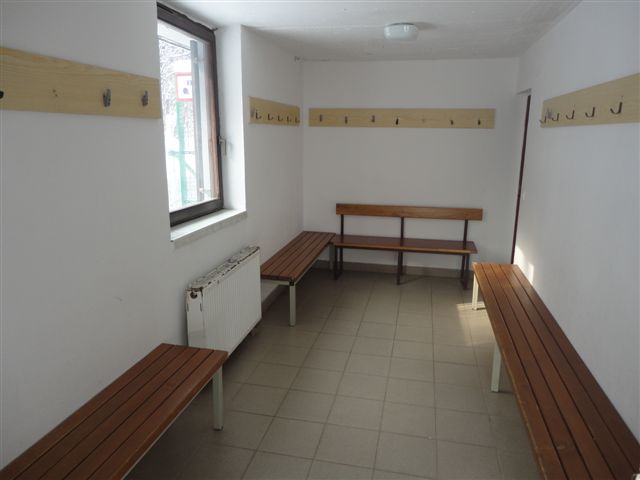 Klubski in garderobni prostori — NK Zarica Kranj