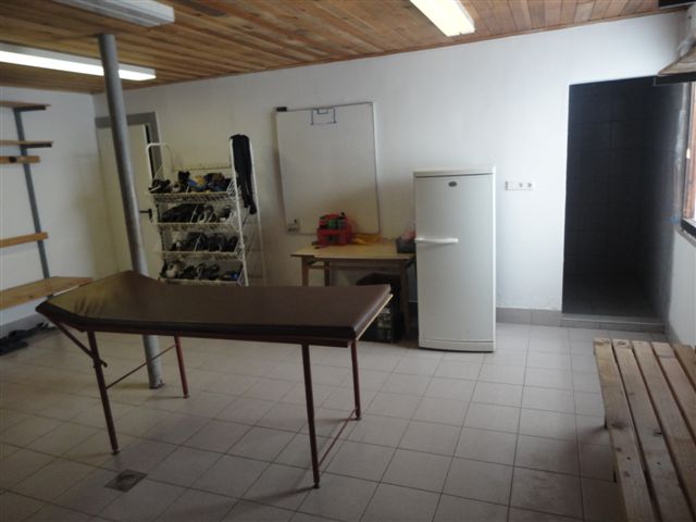 Klubski in garderobni prostori — NK Zarica Kranj