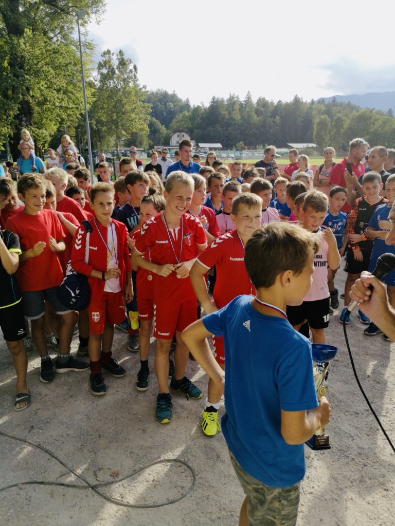 NK Zarica Kranj leta 2019 — Podelitev medalj najmlajšim